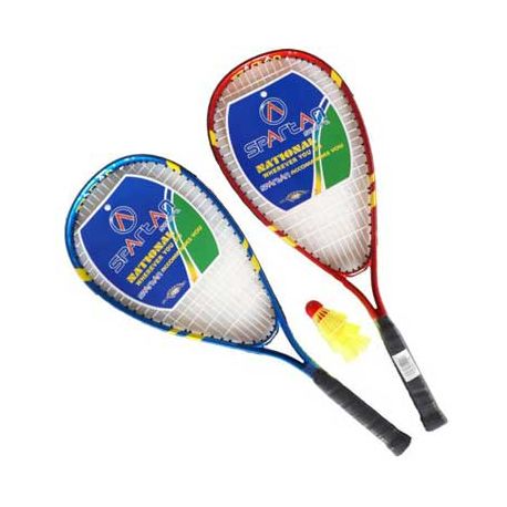 Set speedminton Start - 2 rachete si fluturasi