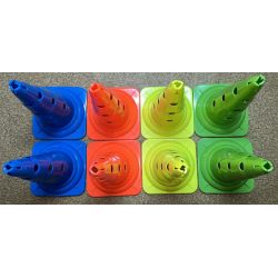 Con (jalon) 50 cm, cu gauri