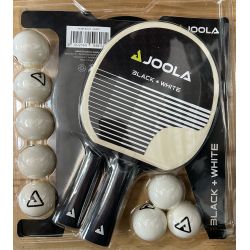 Set tenis de masa Joola, alb - negru