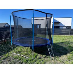 Trambulina Safety 305 cm, cu plasa protectie si scara