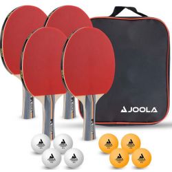 Set tenis de masa Joola Team School - 4 palete si 8 mingi
