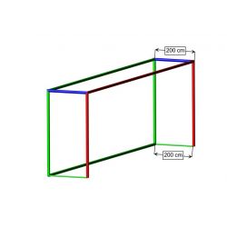 Plase pentru porti fixe 7,32 m x 2,44 cm, in doua culori