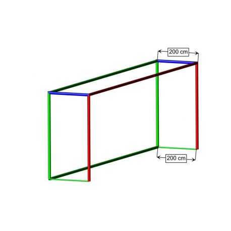Plase pentru porti fixe 7,32 m x 2,44 cm, in doua culori