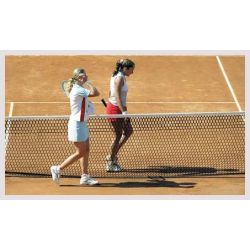 Fileu tenis regulamentar, plasa dubla - fir 4 mm