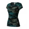 Tricou dama Pure camuflaj