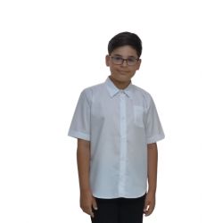 Camasa scoala baieti, maneca scurta
