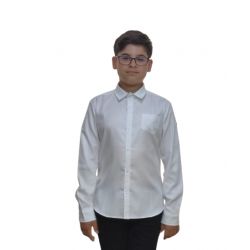 Camasa scoala baieti, maneca lunga