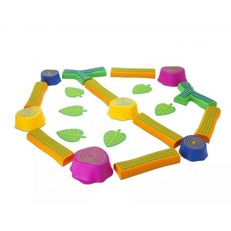 Traseu padure, 22 elemente