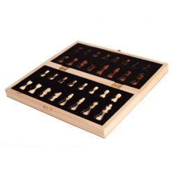 Tabla de sah din lemn 39 x 39 x 2 cm