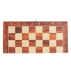 Tabla de sah din lemn 39 x 39 x 2 cm