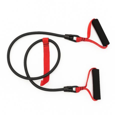 Extensor elastic tubular, cu manere, 150 cm