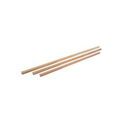 Baston din lemn, pentru gimnastica si recuperare, 120 cm, Natur