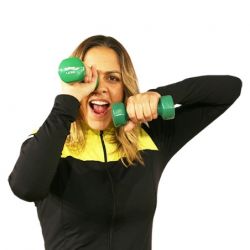 Gantere vinil, hexagonale, 0,5 kg