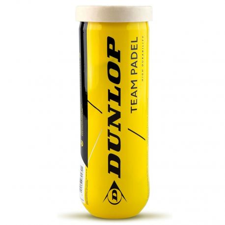 Set de 3 mingi DUNLOP TEAM PADEL