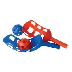 Set joaca copii, cu doua palete si doua mingi