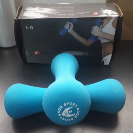 Gantere din neopren 2x3 kg
